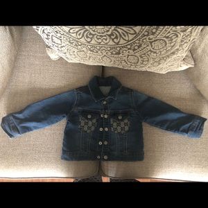 Custom made GG baby Jean Jacket